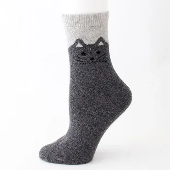 3pairs Casual Cute Cat Sport Women Socks Soft Adults Daily Accessories Artificial Wool Knit Winter Warm Gift Cartoon Thickened
3pairs Casual Cute Cat Sport Women Socks Soft Adults Daily Accessories Artificial Wool Knit Winter Warm Gift Cartoon Thickened