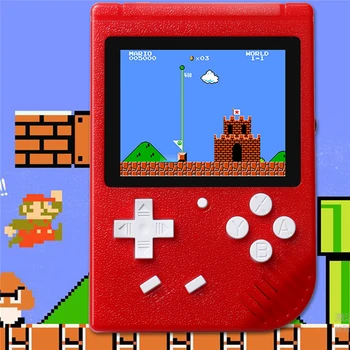 Mini Classic Handheld Retro Game Console Game Box TFT Screen 8-bit Built-in 400 Retro Games Player Support AV-OUT Rechargeable
Mini Classic Handheld Retro Game Console Game Box TFT Screen 8-bit Built-in 400 Retro Games Player Support AV-OUT Rechargeable