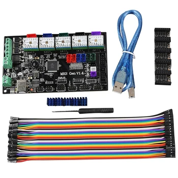 3D Printer Motherboard MKS GEN V1.4+TMC2209 Silent Drive Compatible with Ramps1.4 Eraser
3D Printer Motherboard MKS GEN V1.4+TMC2209 Silent Drive Compatible with Ramps1.4 Eraser