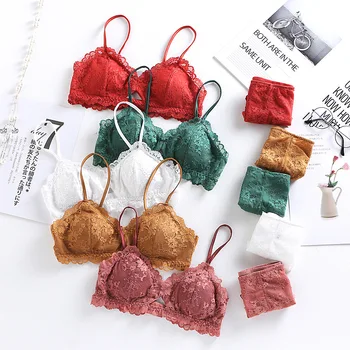 Hollow Sexy Lace Ultrathin Women Underwear Cotton Padded Push Up Bra Set Young Girl Comfortable Breathable Plus Size Lingerie
Hollow Sexy Lace Ultrathin Women Underwear Cotton Padded Push Up Bra Set Young Girl Comfortable Breathable Plus Size Lingerie