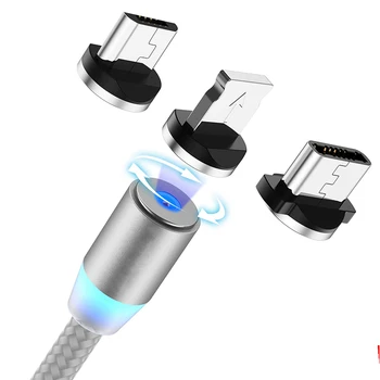 Double 360degree Magnetic Cable for Cell Phone Smartphone Charging 3-in-1 DQ-Drop
Double 360degree Magnetic Cable for Cell Phone Smartphone Charging 3-in-1 DQ-Drop