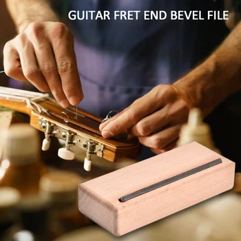 Hard Maple Guitar Fret End Bevel File 45-degree Bevel Angle Double-cut Mill File Luthier Professional Repair Tools Guitar Parts
Hard Maple Guitar Fret End Bevel File 45-degree Bevel Angle Double-cut Mill File Luthier Professional Repair Tools Guitar Parts