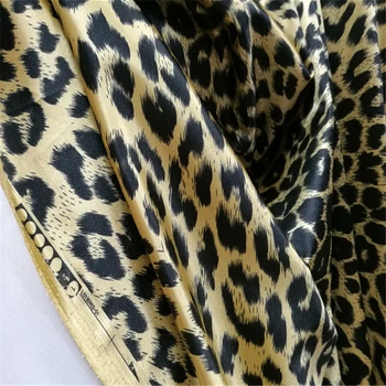 Encryption Light Noodles Golden Bottom Cloth Fabric Elastic Satin Leopard Print Cloth Fabric For Sewing Latin Dance Dress
Encryption Light Noodles Golden Bottom Cloth Fabric Elastic Satin Leopard Print Cloth Fabric For Sewing Latin Dance Dress