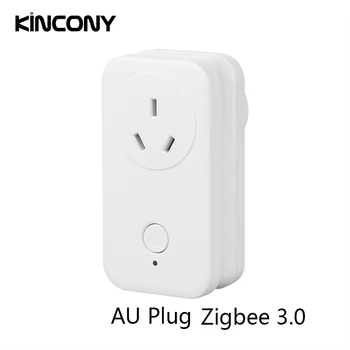 Zigbee 3.0 Power Socket Compatible With SamrtThings Echo Plus Voice Control Smart Gadget Switch Wireless Phone APP Remote Outlet
Zigbee 3.0 Power Socket Compatible With SamrtThings Echo Plus Voice Control Smart Gadget Switch Wireless Phone APP Remote Outlet