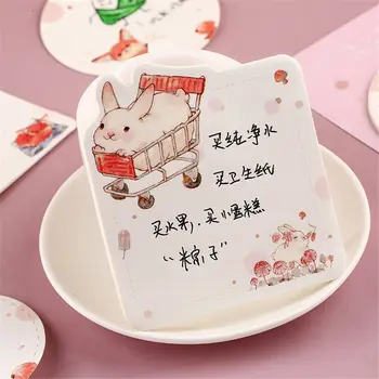 Cute Rabbit Fox Memo Pad Kawaii Message Card Paper School 30 Sheets Writing Pad Notebook Index Paper Korean Stationery Kid Gifts
Cute Rabbit Fox Memo Pad Kawaii Message Card Paper School 30 Sheets Writing Pad Notebook Index Paper Korean Stationery Kid Gifts