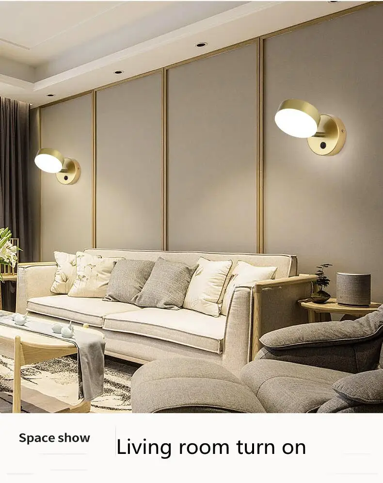 Modern Minimalist Wall Lamps Living Room Bedroom Bedside LED Indoor Wall lights hotel restaurant Aisle Lighting decoration
Modern Minimalist Wall Lamps Living Room Bedroom Bedside LED Indoor Wall lights hotel restaurant Aisle Lighting decoration