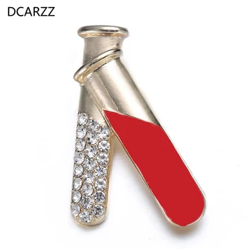 DCARZZ Test Tube Pin Medical Biology Chemistry Student Gold Red Enamel Brooch Classic Jewelry Crystal Pins Women Accessorie Gift
DCARZZ Test Tube Pin Medical Biology Chemistry Student Gold Red Enamel Brooch Classic Jewelry Crystal Pins Women Accessorie Gift