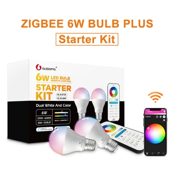 2021 NEW GLEDOPTO ZigBee Smart Led Bulb 2 Pack 6W Color Changing RGB & CCT E27 E26 Bulb Light Compatible With Amazon Alexa
2021 NEW GLEDOPTO ZigBee Smart Led Bulb 2 Pack 6W Color Changing RGB & CCT E27 E26 Bulb Light Compatible With Amazon Alexa