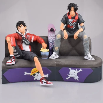 ONE PIECE Portgas·D· Ace Monkey D. Luffy Tide Brand Tide Suit Leisure The Straw Hat Pirates PVC Action Collectible Model Toy
ONE PIECE Portgas·D· Ace Monkey D. Luffy Tide Brand Tide Suit Leisure The Straw Hat Pirates PVC Action Collectible Model Toy