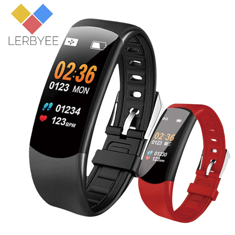 Lerbyee C5 Fitness Tracker Sport Hear Rate Monitor Blood Pressure Smart Bracelet Call&Message Reminder Smart Watch for IOS Andro
Lerbyee C5 Fitness Tracker Sport Hear Rate Monitor Blood Pressure Smart Bracelet Call&Message Reminder Smart Watch for IOS Andro