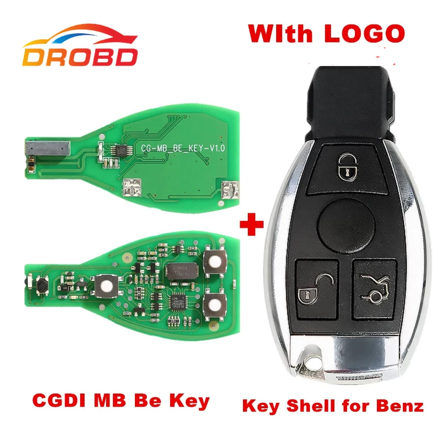 Фото Оригинальный ключ CGDI MB CG BE Key для всех Benz FBS3 315 МГц/433 м работает с программатором | Программаторы ключа (1005002288444804)