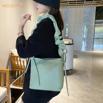 Women Pleated Shoulder Bucket Bag Solid PU Large Capacity Crossbody Handbags Outdoor Shopping Accessaries Supplies
Women Pleated Shoulder Bucket Bag Solid PU Large Capacity Crossbody Handbags Outdoor Shopping Accessaries Supplies