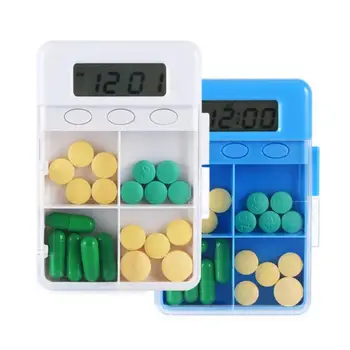 Electronic Timing Reminder Medicine Boxes Smart Alarm Timer Portable Pill Dispenser Refillable Bottles TSLM1
Electronic Timing Reminder Medicine Boxes Smart Alarm Timer Portable Pill Dispenser Refillable Bottles TSLM1