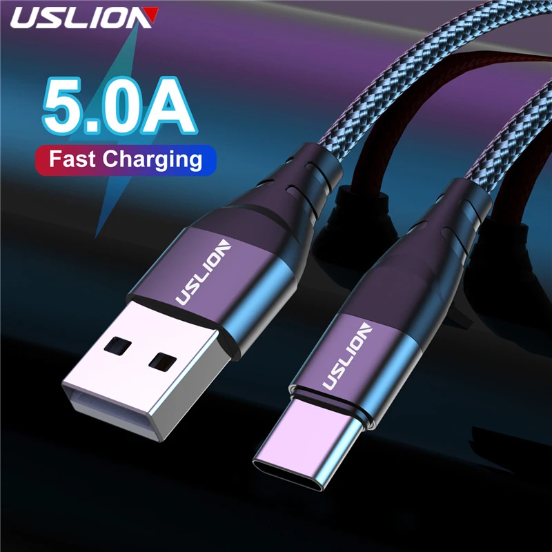 USB-кабель USB Type-C с поддержкой быстрой зарядки 5 А | Мобильные телефоны и аксессуары