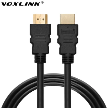 

VOXLINK HDMI CABLE OD5.5MM 2160P HDMI 2.0 Cable HDMI male to male cable kable V2.0 4K*2K for 3D PS3 HDTV Ethernet 24K CABLE TV