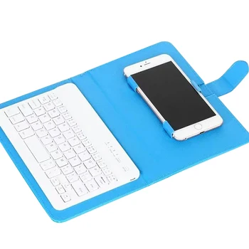 Portable PU Leather Keyboard Cover Case Phone Wireless Bluetooth Keyboard for iPhone Android JHP-Best
Portable PU Leather Keyboard Cover Case Phone Wireless Bluetooth Keyboard for iPhone Android JHP-Best