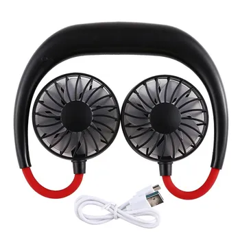 New Neckband Fan Handheld Sports Fan 3 Speeds Adjustable Wearable Fan Charging Hanging Fan Portable Lazy USB Travel Fan
New Neckband Fan Handheld Sports Fan 3 Speeds Adjustable Wearable Fan Charging Hanging Fan Portable Lazy USB Travel Fan