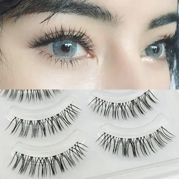 Handmade Sharpened False Eyelashes J5-07 Natural Model Face without Makeup Short Half Length Eye End Curling Eyelash
Handmade Sharpened False Eyelashes J5-07 Natural Model Face without Makeup Short Half Length Eye End Curling Eyelash
