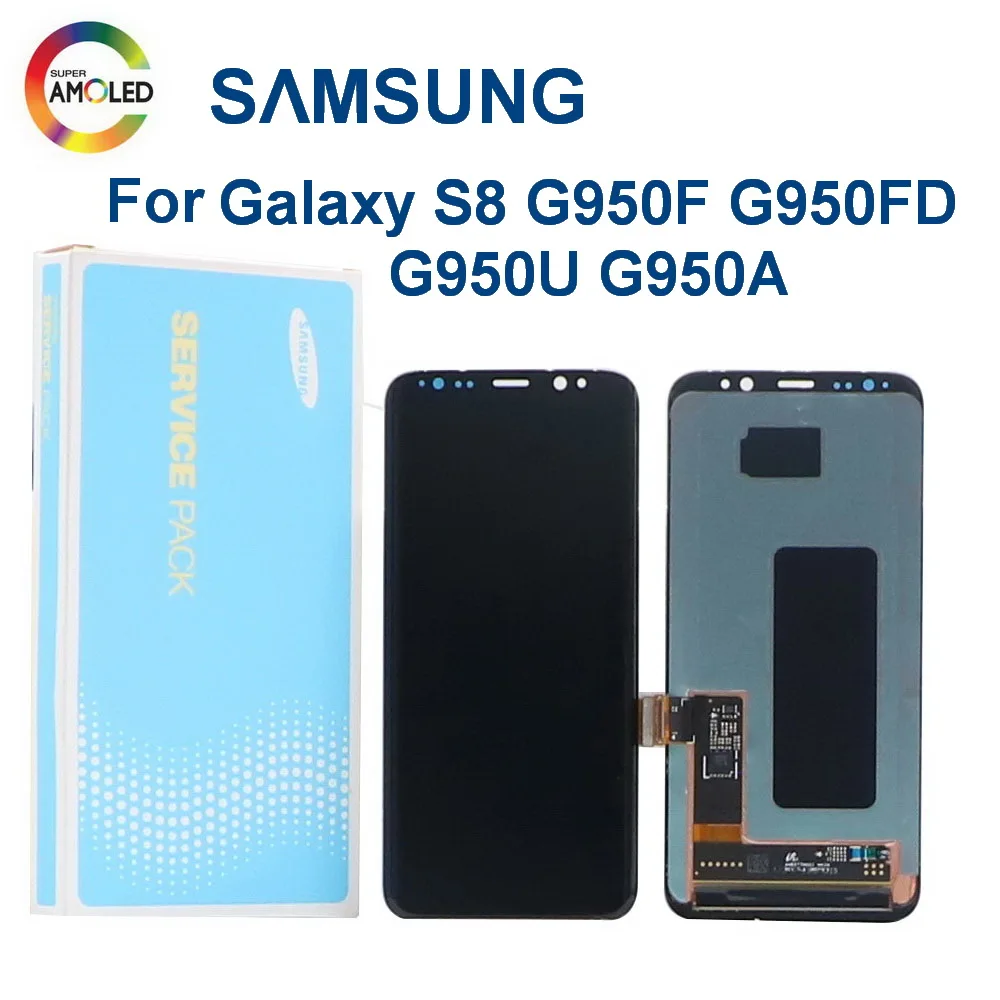Original LCD For Samsung Galaxy S8 With frame Display G950 G950F G950A G950U Lcd Display With dead pixels Touch Screen Digitize
Original LCD For Samsung Galaxy S8 With frame Display G950 G950F G950A G950U Lcd Display With dead pixels Touch Screen Digitize