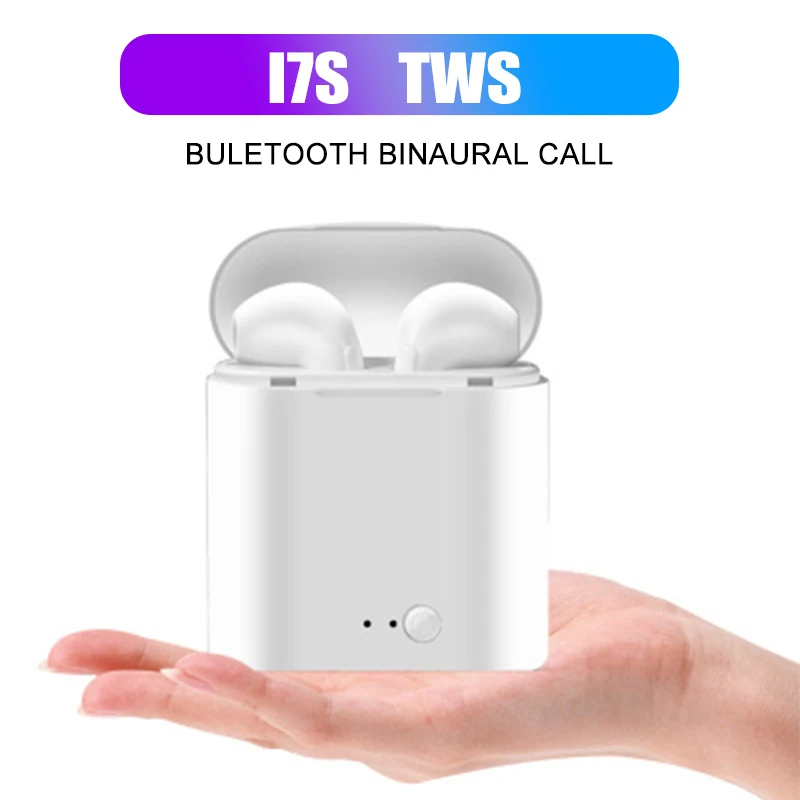 i7s Tws Bluetooth Earphones Mini Wireless Earbuds Sport Handsfree Earphone Cordless Headset with Charging Box for xiaomi Phone
i7s Tws Bluetooth Earphones Mini Wireless Earbuds Sport Handsfree Earphone Cordless Headset with Charging Box for xiaomi Phone