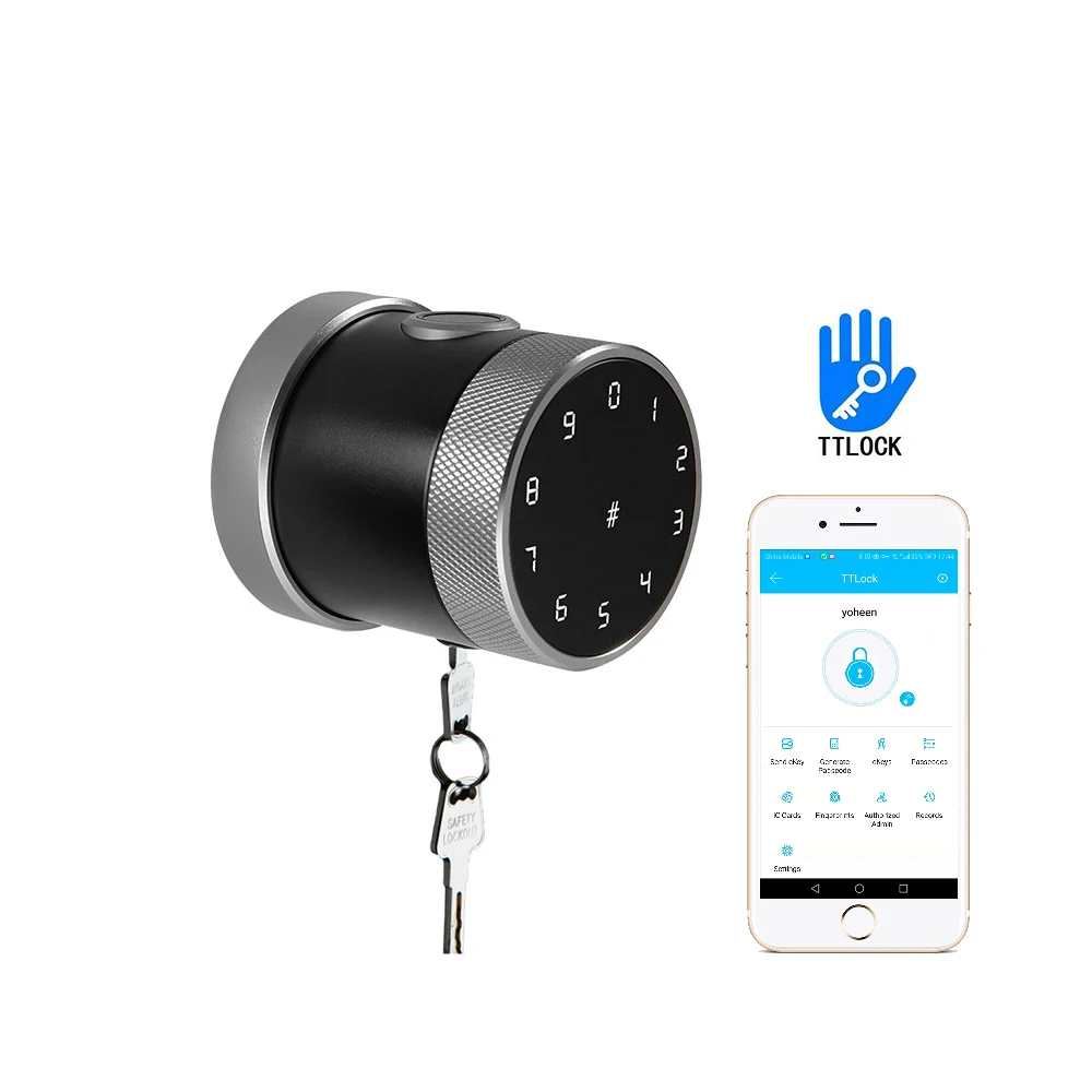YOHEEN Bluetooth Round Knob Smart Lock Electronic Fingerprint RFID Digital Code App Wifi Door Lock for Home Appartment Office
YOHEEN Bluetooth Round Knob Smart Lock Electronic Fingerprint RFID Digital Code App Wifi Door Lock for Home Appartment Office