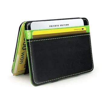 2020 Fashion Smooth Leather Women Magic Wallet Luxury Men's Money Clip Credit Card Bag Cash Holder Ladies Small Purse For Woman
2020 Fashion Smooth Leather Women Magic Wallet Luxury Men's Money Clip Credit Card Bag Cash Holder Ladies Small Purse For Woman