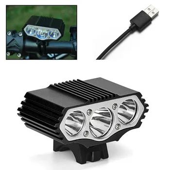 3600Lums Bicycle Light T6 LED Glare 3 Modes Bike USB Lamp Headlight IPX7 Waterproof FlashLight for Bike Accessories
3600Lums Bicycle Light T6 LED Glare 3 Modes Bike USB Lamp Headlight IPX7 Waterproof FlashLight for Bike Accessories