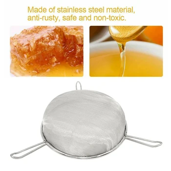 Stainless Steel Honey Strainer Filters Network Screen Mesh Filter Beekeeping Tools
Stainless Steel Honey Strainer Filters Network Screen Mesh Filter Beekeeping Tools