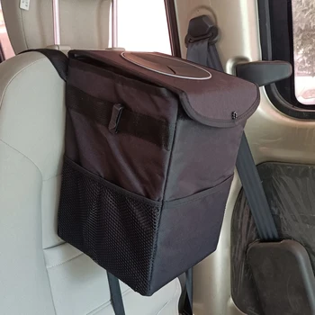 20cm Car Hanging Seat Back Trash Bag Garbage Can Foldable Storage Rubbish Bin Box Case with Lid Storage Pockets Holder Organizer 
20cm Car Hanging Seat Back Trash Bag Garbage Can Foldable Storage Rubbish Bin Box Case with Lid Storage Pockets Holder Organizer