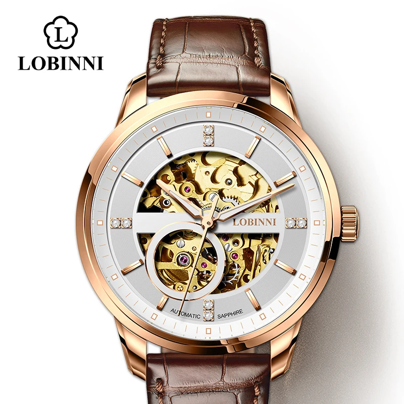 LOBINNI Japan Movement Watch Men Automatic Mechanical Watch Luxury Watch Transparent Skeleton Mens Watch Seagull Watch
LOBINNI Japan Movement Watch Men Automatic Mechanical Watch Luxury Watch Transparent Skeleton Mens Watch Seagull Watch