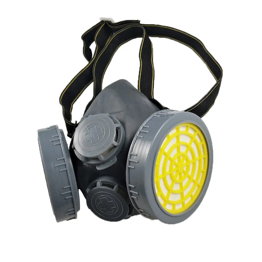 Double Tank Mask Two Valves For Easy Breathing Easily Adjustable Strap Filtering Small Dusts Mists 1 Set 2020
Double Tank Mask Two Valves For Easy Breathing Easily Adjustable Strap Filtering Small Dusts Mists 1 Set 2020