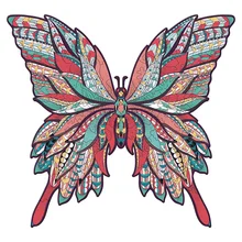 Cute Red Butterfly Puzzle Kids Wooden Toy Jigsaw Unique Shaped Piece Wood Puzzle for Children Gift Box Brain 3D Diy Game Item
Cute Red Butterfly Puzzle Kids Wooden Toy Jigsaw Unique Shaped Piece Wood Puzzle for Children Gift Box Brain 3D Diy Game Item