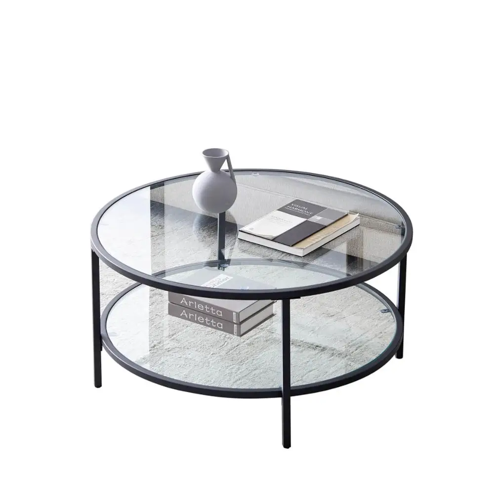 Round Glass Coffee Table For Living Room With Large Storage Space Simplicity Fashion Home tables US Free Shippment
Round Glass Coffee Table For Living Room With Large Storage Space Simplicity Fashion Home tables US Free Shippment