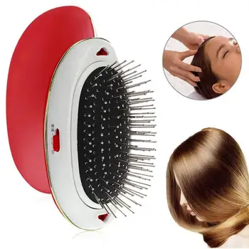 Automatic Mini Ionic Anti Static Vibrating Massage Hair Brush Salon Hair Care comb For Travel
Automatic Mini Ionic Anti Static Vibrating Massage Hair Brush Salon Hair Care comb For Travel