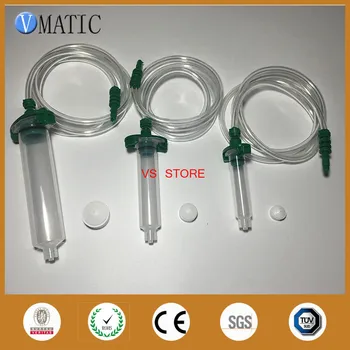 

Free Shipping 5cc/10cc/30cc Glue Dispenser Plastic Syringe Barrel Pneumatic Syringe Adapter (Each Size Have 2Set,Totally 6 Sets)