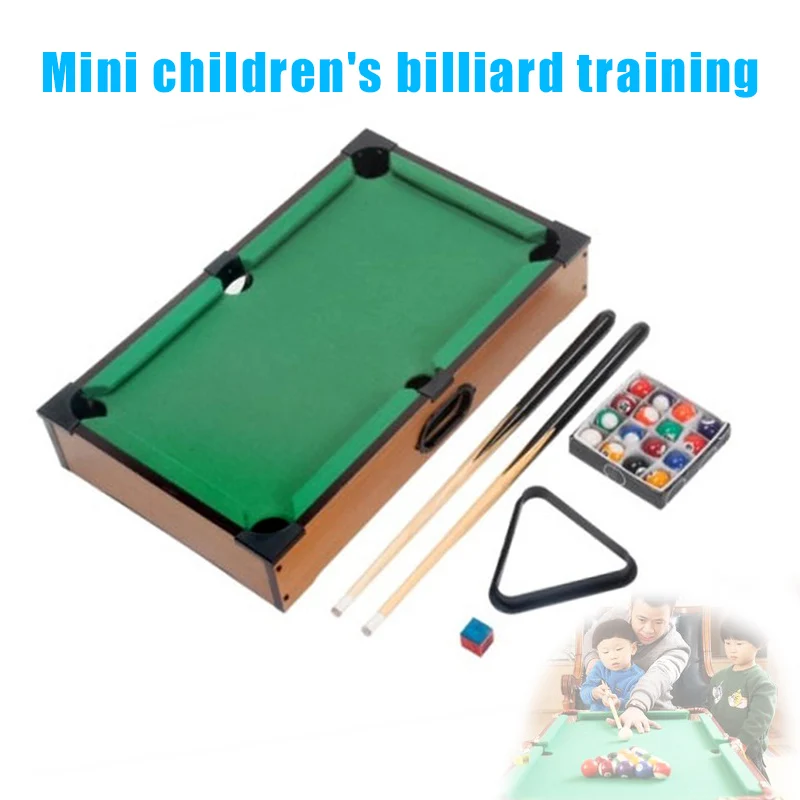 Newly Mini Tabletop Pool Table Billiards Set Training Gift for Children Fun Entertainment SD669
Newly Mini Tabletop Pool Table Billiards Set Training Gift for Children Fun Entertainment SD669