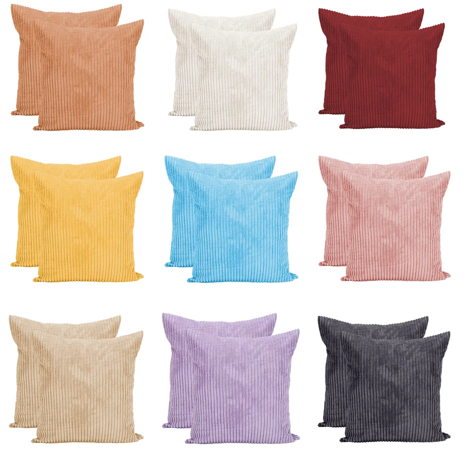Corduroy Warm Pillow Case Soft Pillowcases Cushion Pillow Covers Bedroom Sofa Pillow Case Home Decorative 2pcs 10 Colors
Corduroy Warm Pillow Case Soft Pillowcases Cushion Pillow Covers Bedroom Sofa Pillow Case Home Decorative 2pcs 10 Colors