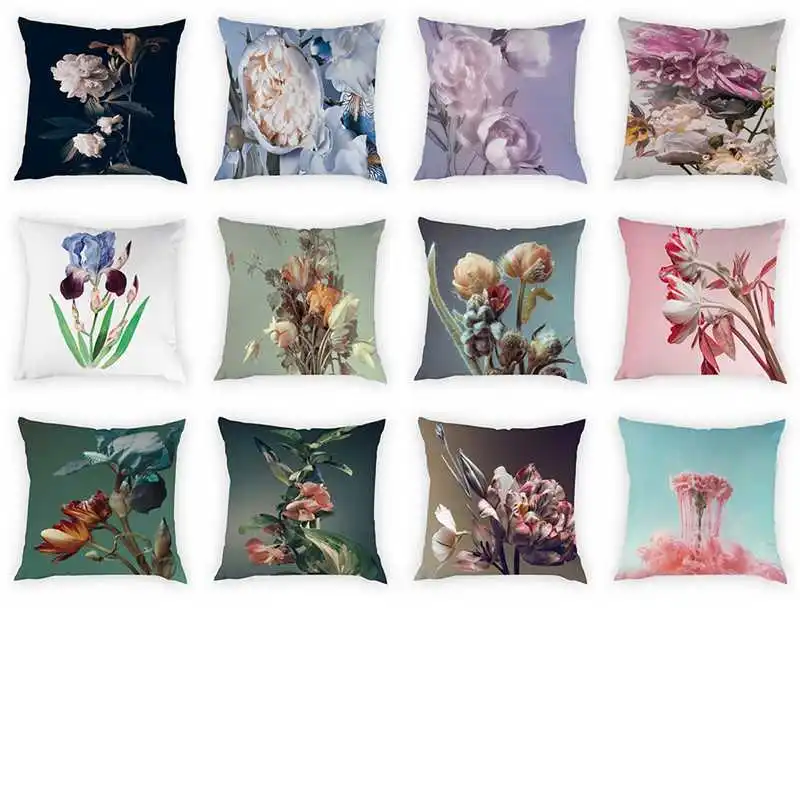 Fresh Flowers Pattern Pillow Cover Decorative Polyester Floral Peach Skin Sofa Car Seat Throw Pillow Case Cushion Cover 45x45cm
Fresh Flowers Pattern Pillow Cover Decorative Polyester Floral Peach Skin Sofa Car Seat Throw Pillow Case Cushion Cover 45x45cm