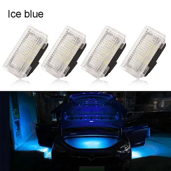4pcs LED Welcome Light Bulbs For Tesla Model 3 Model S Model X Easy Plug Replacement Indoor 6LED Trunk Light
4pcs LED Welcome Light Bulbs For Tesla Model 3 Model S Model X Easy Plug Replacement Indoor 6LED Trunk Light