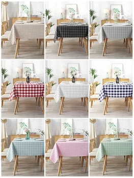 PVC Plaid Tablecloth Waterproof Oil-proof table cloth coffee table tablecloth Wedding Banquet Rectangular Cover Clot
PVC Plaid Tablecloth Waterproof Oil-proof table cloth coffee table tablecloth Wedding Banquet Rectangular Cover Clot