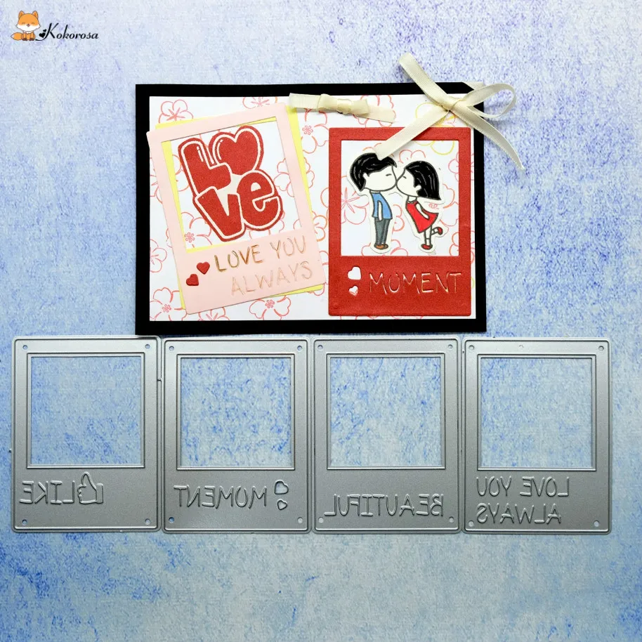 Kokorosa Cutting Dies Metal Dies Frame Set Die Scrapbooking Album Card Making Embossing Stencil Decor Diecuts
Kokorosa Cutting Dies Metal Dies Frame Set Die Scrapbooking Album Card Making Embossing Stencil Decor Diecuts