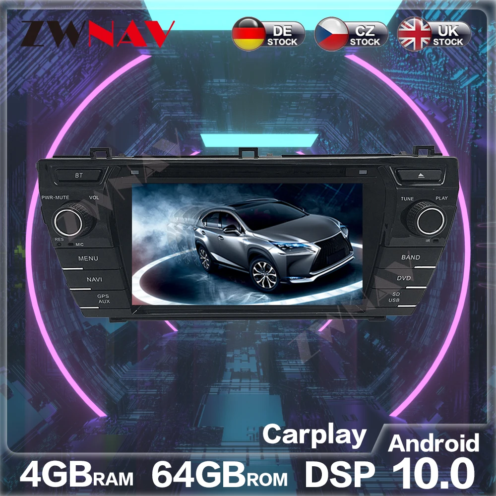 Android 10.0 PX5 4+64GB car DVD player Built-in DSP Car multimedia Radio For Toyota Corolla 2013-2016 GPS Navigation Headunit
Android 10.0 PX5 4+64GB car DVD player Built-in DSP Car multimedia Radio For Toyota Corolla 2013-2016 GPS Navigation Headunit