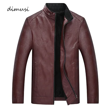 DIMUSI Mens Leather Jackets Autumn Winter Thick Warm Coats Men Velvet Faux Biker Motorcycle Jacket Male Outwear Clothing 4XL
DIMUSI Mens Leather Jackets Autumn Winter Thick Warm Coats Men Velvet Faux Biker Motorcycle Jacket Male Outwear Clothing 4XL