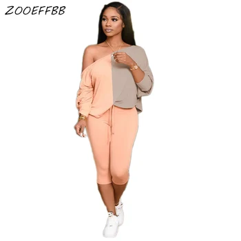 ZOOEFFBB Plus Size Fashion Sexy Two Piece Set Fall Clothing One Shoulder Top and Pants Outfits for Women Clothes Lounge Wear
ZOOEFFBB Plus Size Fashion Sexy Two Piece Set Fall Clothing One Shoulder Top and Pants Outfits for Women Clothes Lounge Wear
