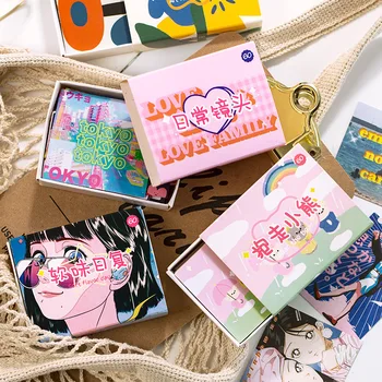 60PCS/Set Stickers + Mini Cards Bullet Journal Stickers Wall Case Notebook Planner Sticker Decor DIY Girls Cute Vintage Sticker 
60PCS/Set Stickers + Mini Cards Bullet Journal Stickers Wall Case Notebook Planner Sticker Decor DIY Girls Cute Vintage Sticker