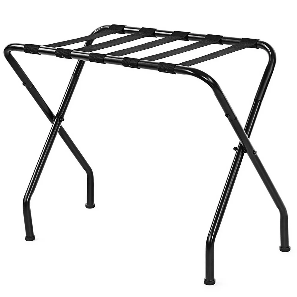 Chrome Metal Folding Luggage Rack Suitcase Stand Bag Holder 68x40x56cm FPing 
Chrome Metal Folding Luggage Rack Suitcase Stand Bag Holder 68x40x56cm FPing
