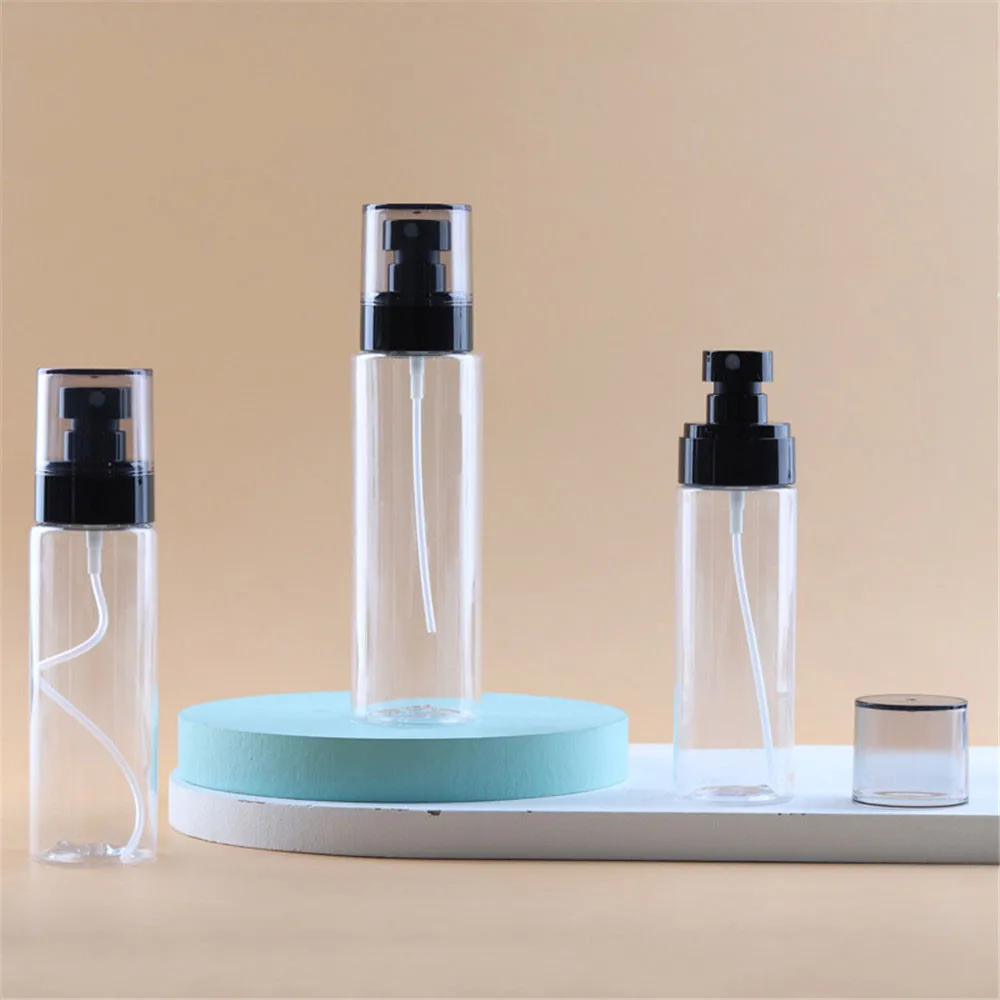 Plastic Cosmetic Spray Bottle Transparent Travel Thick And Durable Refillable Bottle Toxic Free And Safe 100ml/120ml/150ml
Plastic Cosmetic Spray Bottle Transparent Travel Thick And Durable Refillable Bottle Toxic Free And Safe 100ml/120ml/150ml