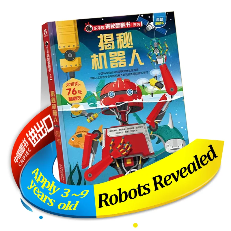 2 Books Set Uncover The Secrets of Robot + Dinosaur: Books for Kids Learning Education Chinese Books for Children Child Book
2 Books Set Uncover The Secrets of Robot + Dinosaur: Books for Kids Learning Education Chinese Books for Children Child Book