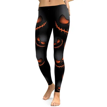 2019 Halloween Group Printing Leggings For Women Pumpkin Face Pattern Leggins Soft Plus Size Slim Fitness Pants Black Red Color
2019 Halloween Group Printing Leggings For Women Pumpkin Face Pattern Leggins Soft Plus Size Slim Fitness Pants Black Red Color