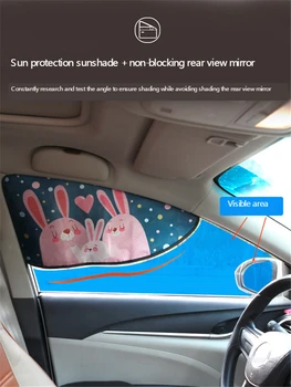 E-FOUR Side Window Sunshade Sun Shade for Car Window Double Thickness Auto Windshield Sunshades Universal Fit UV Protection
E-FOUR Side Window Sunshade Sun Shade for Car Window Double Thickness Auto Windshield Sunshades Universal Fit UV Protection